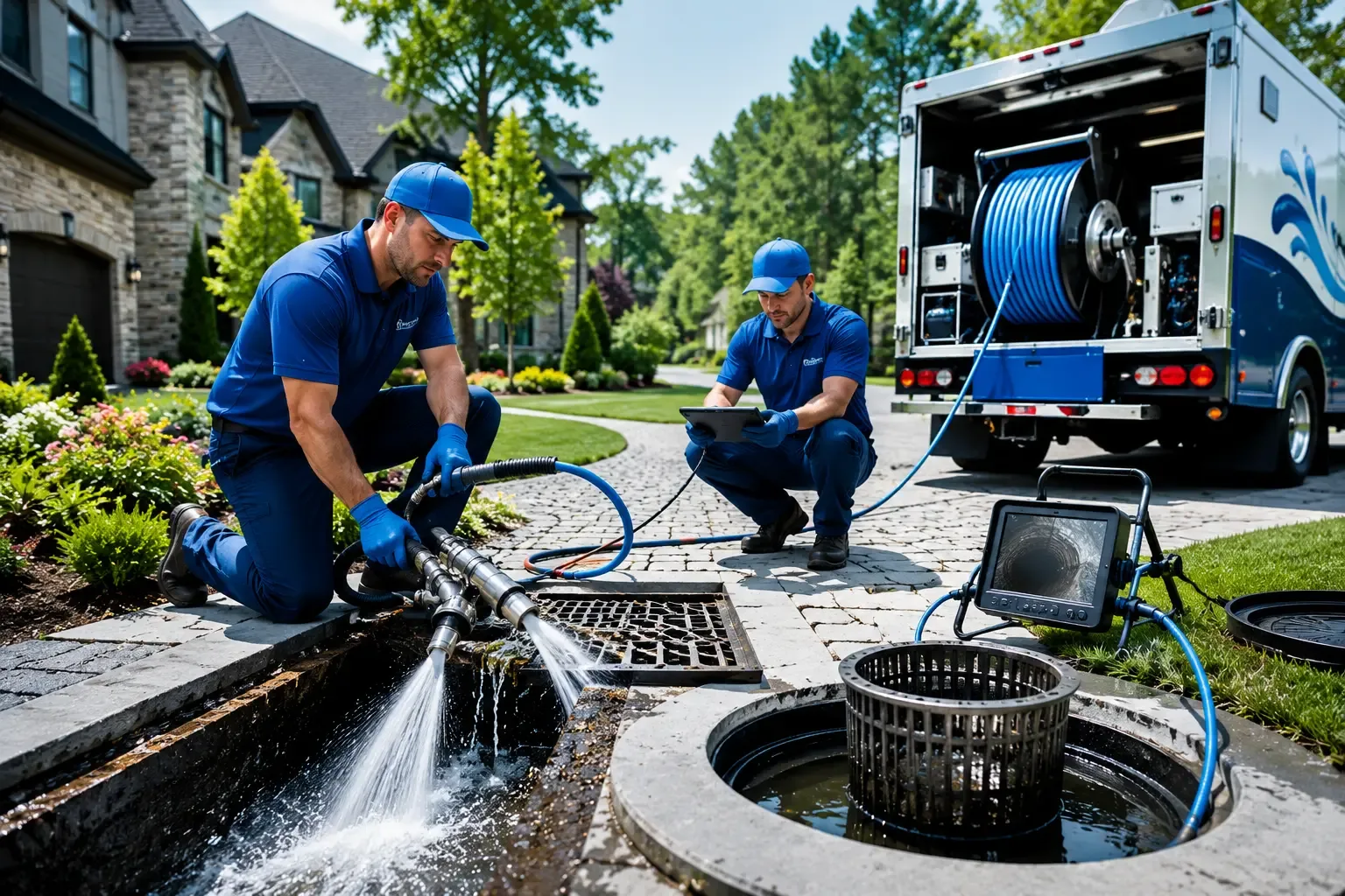 Local outdoor drain cleaning professionals in Barton, VT